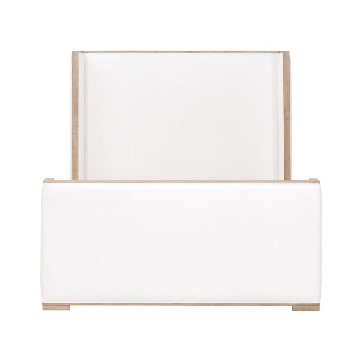 White Upholstered Bed | Living Essentials Tailor – alternate view 5