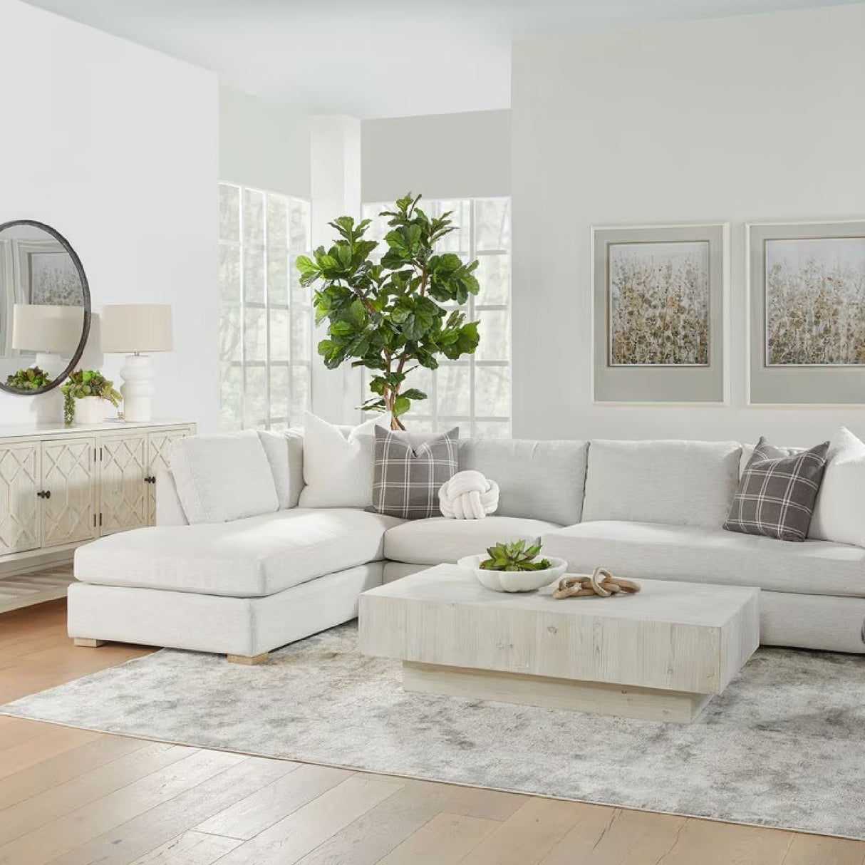 Minimalist Linen Blend Pillows (2) | Living Essentials The Basic – alternate view 14