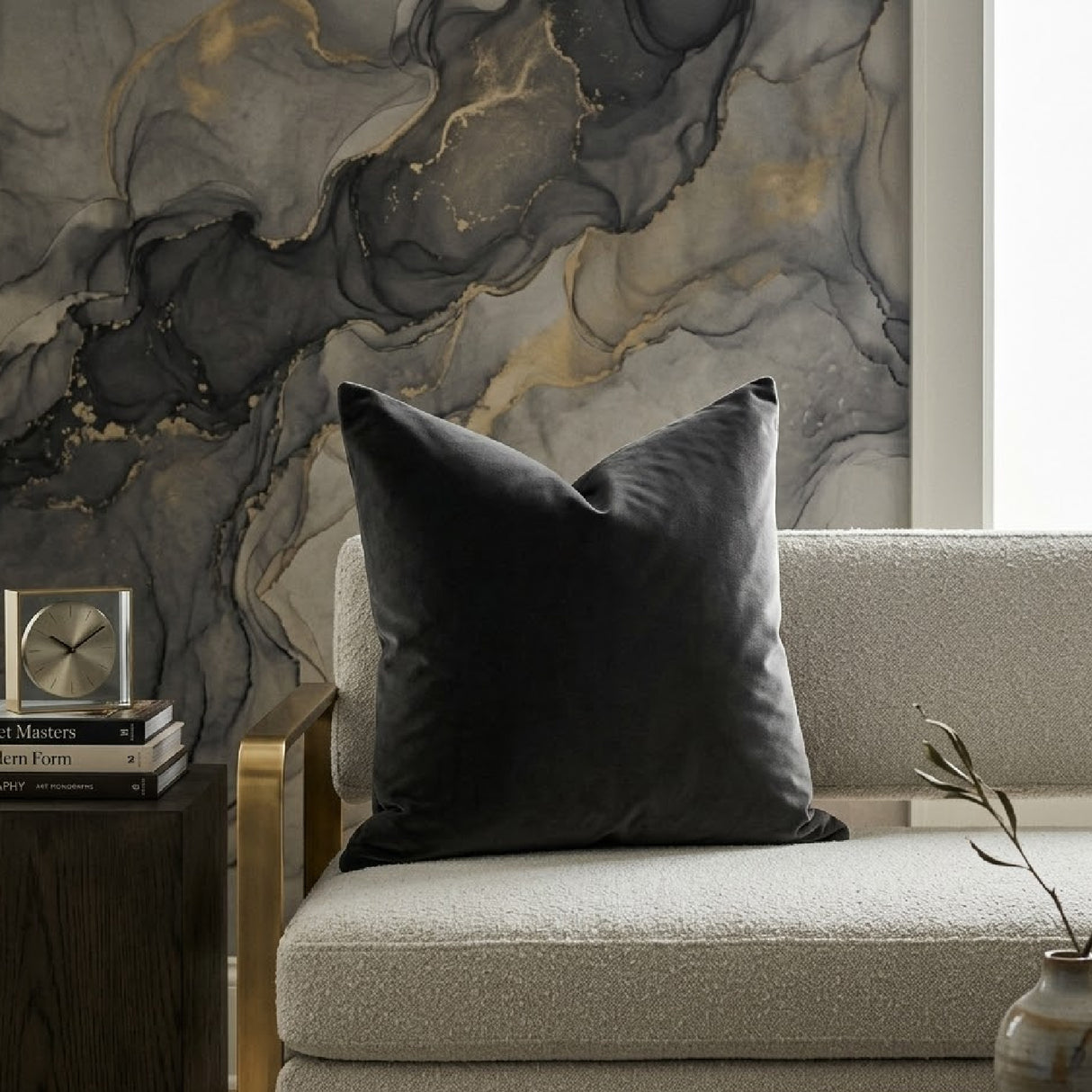 Minimalist Square Pillows (2) | Living Essentials The Basic – alternate view 6