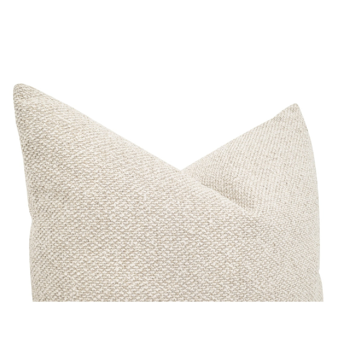 Minimalist Square Pillows (2) | Living Essentials The Basic – rear view