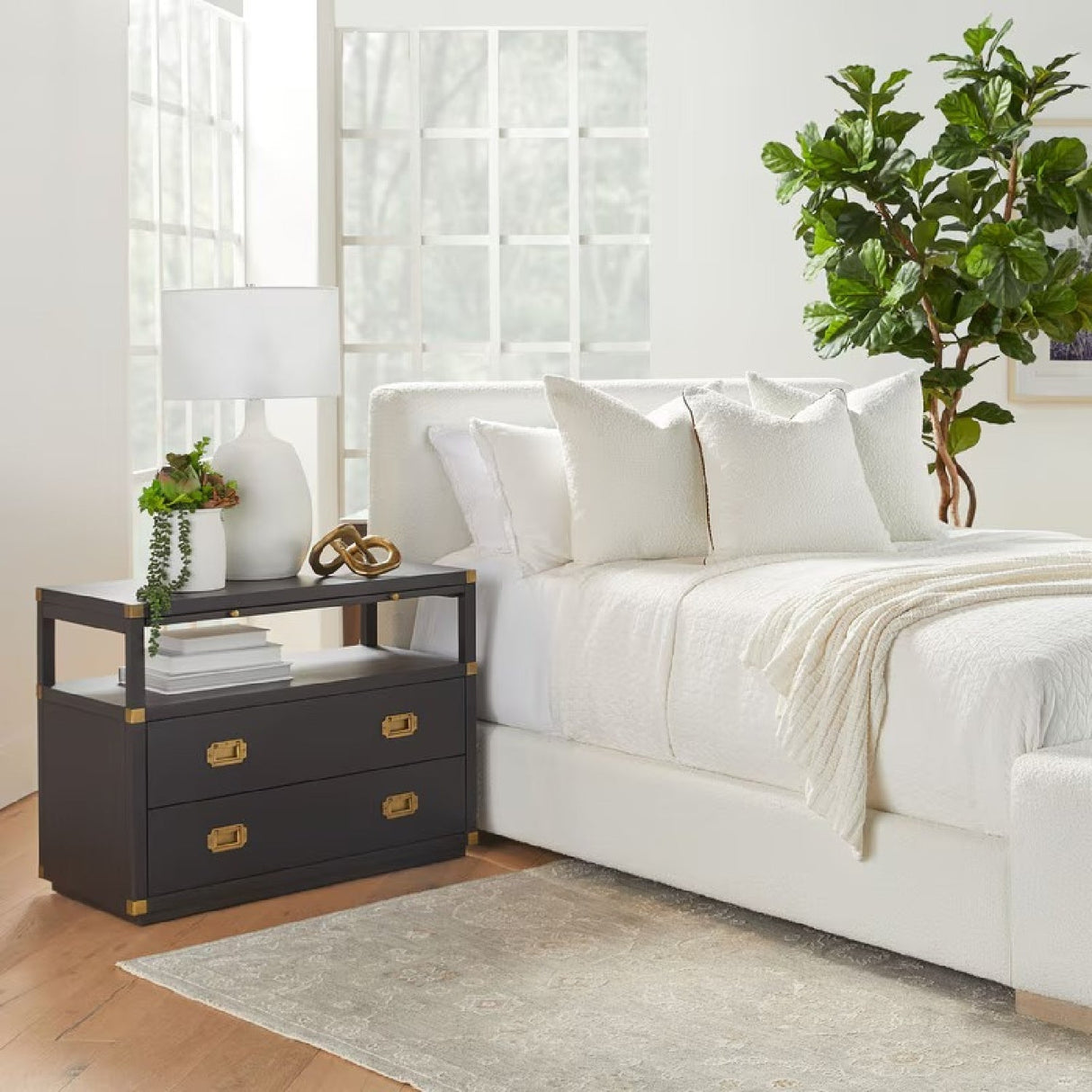 Piped Square Pillows (2) | Living Essentials The Not So Basic – alternate view 7