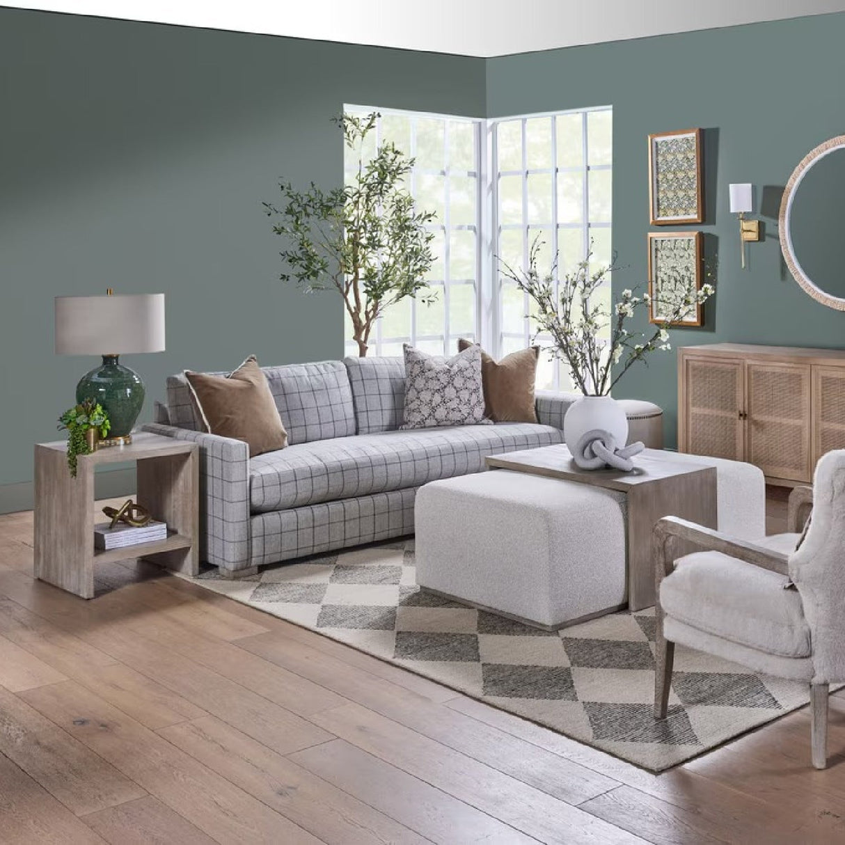 Piped Square Pillows (2) | Living Essentials The Not So Basic – alternate view 26