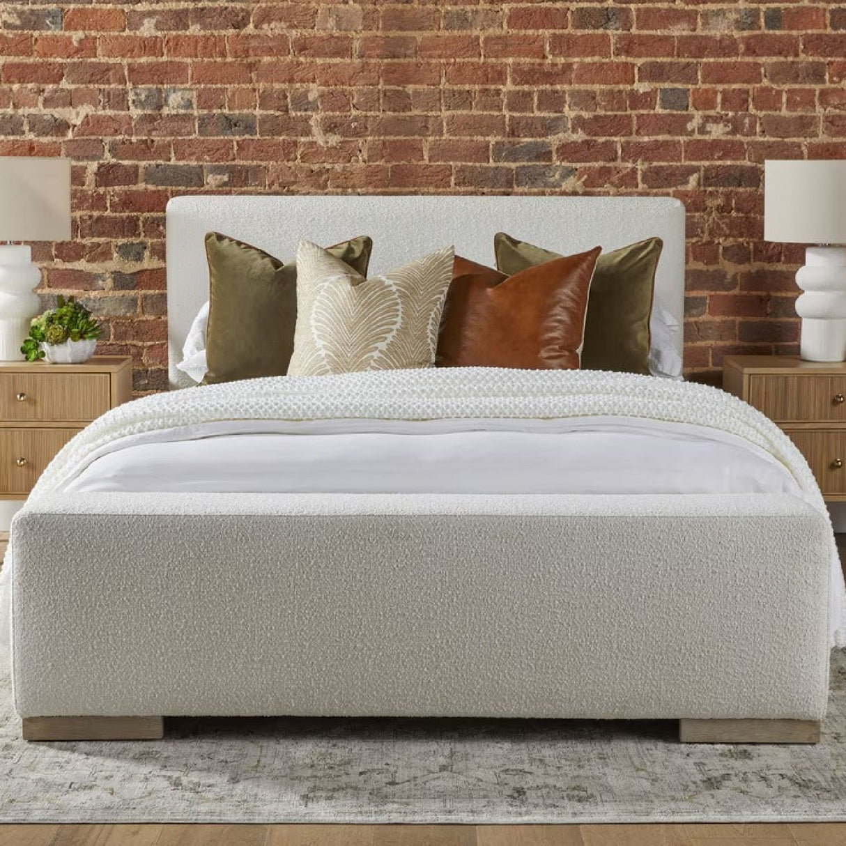 Modern European furniture - Brown Leather Pillows (2) - www.oroa.com