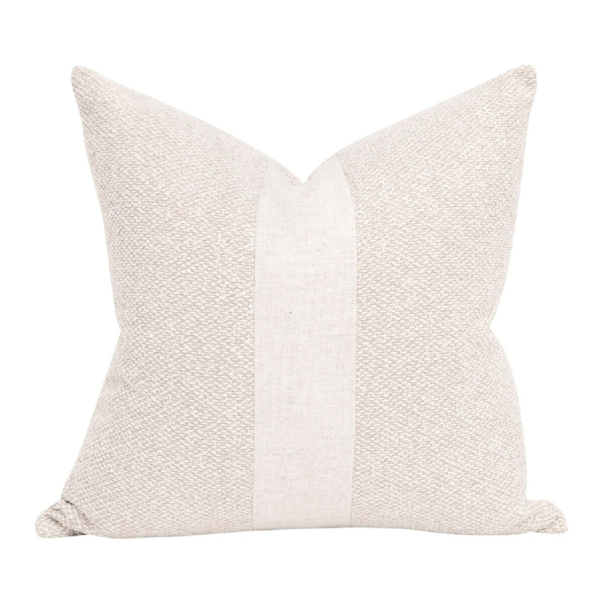 Modern European furniture - Cream Linen Stripe Pillows (2) - www.oroa.com