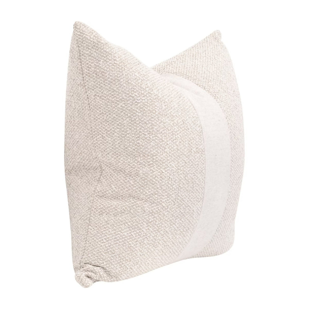Modern European furniture - Cream Linen Stripe Pillows (2) - www.oroa.com