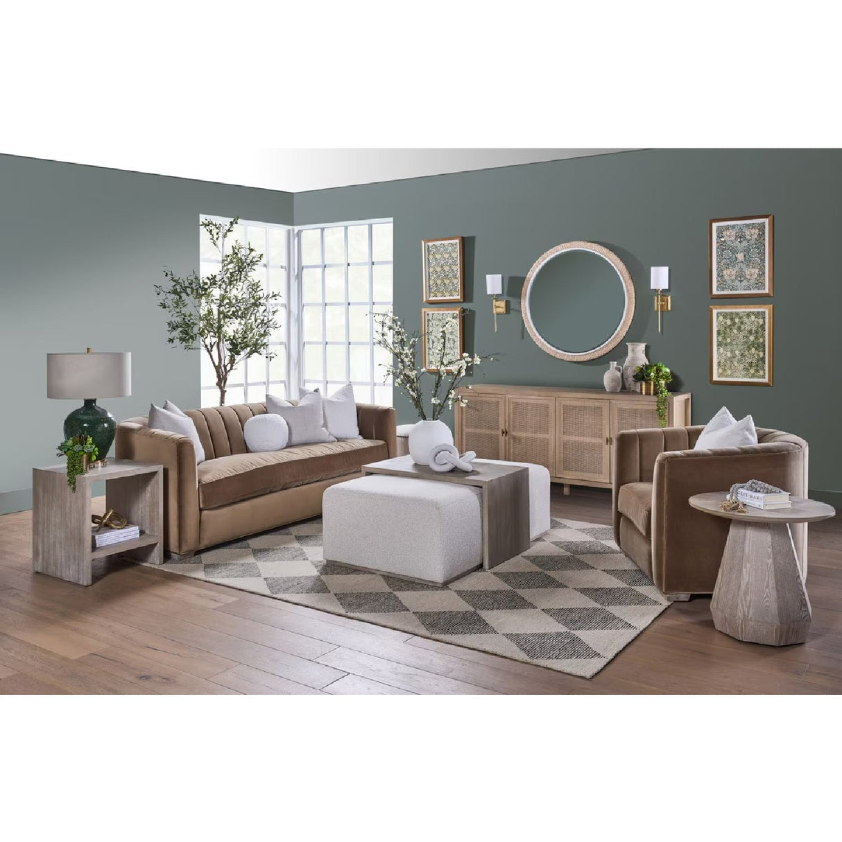 Round Minimalist Pillow | Living Essentials Sphere – alternate view 11