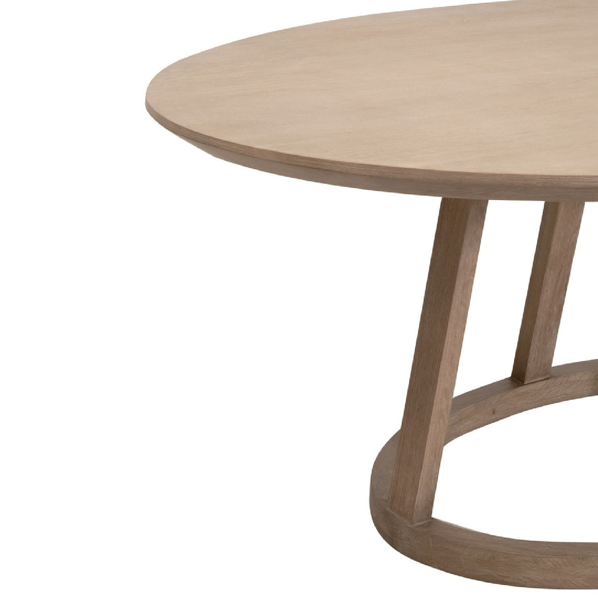 Oval Oak Dining Table | Living Essentials Reeves – alternate view 6