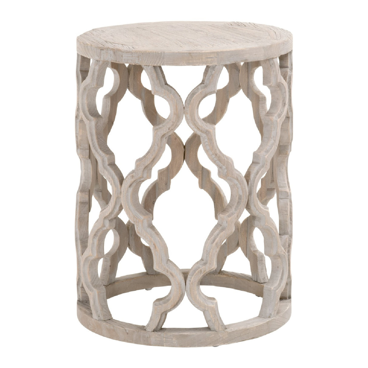 Elm Openwork End Table | Oroa.com