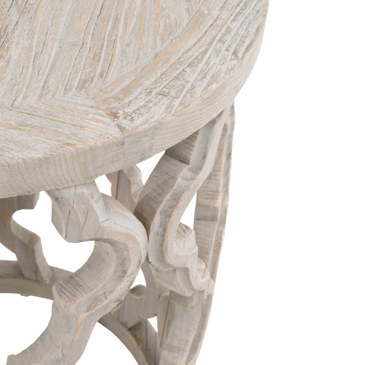 Elm Openwork End Table | Living Essentials Clover – alternate view 6