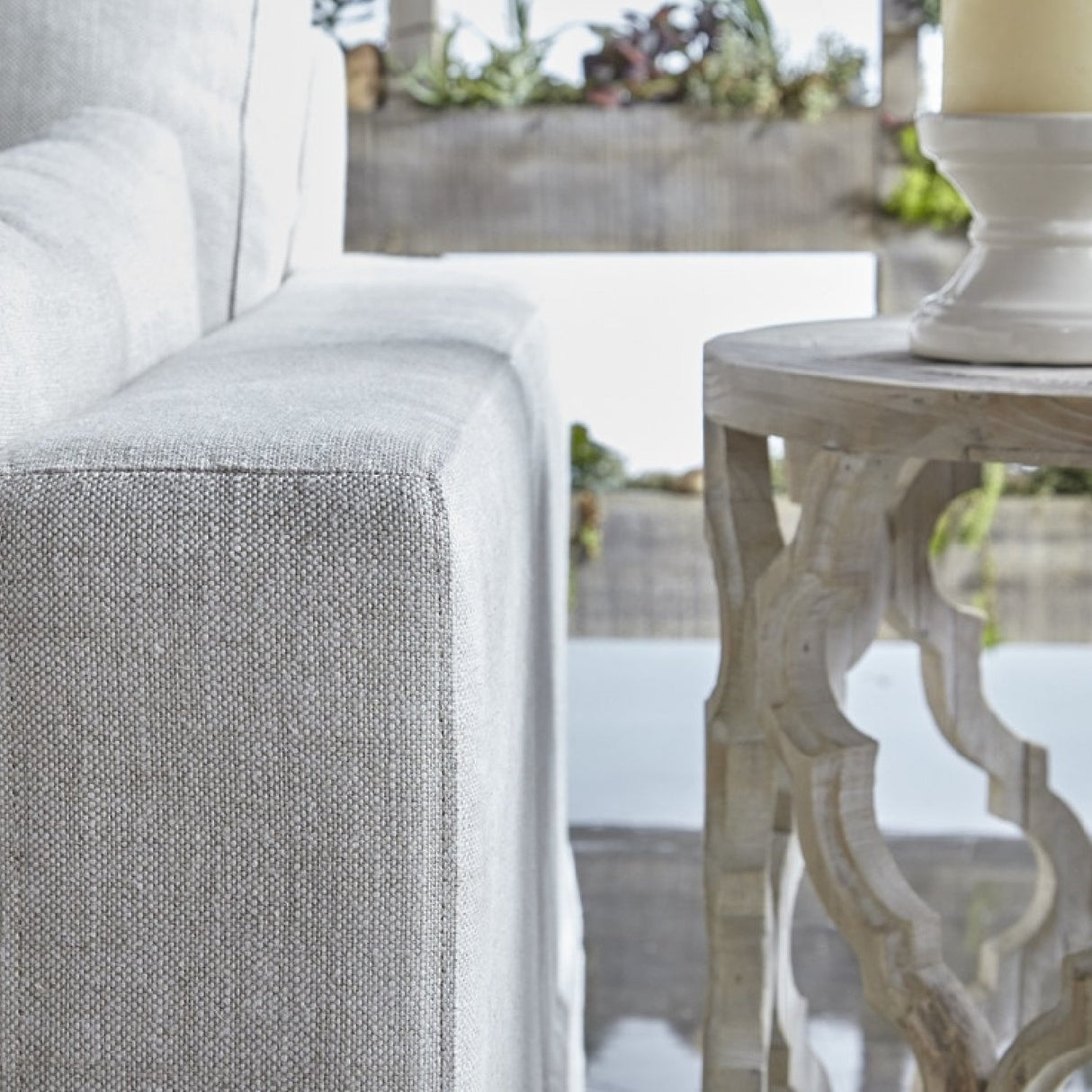 Elm Openwork End Table | Living Essentials Clover – alternate view 10