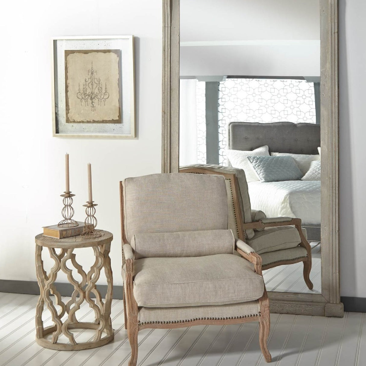 Elm Openwork End Table | Living Essentials Clover – alternate view 12