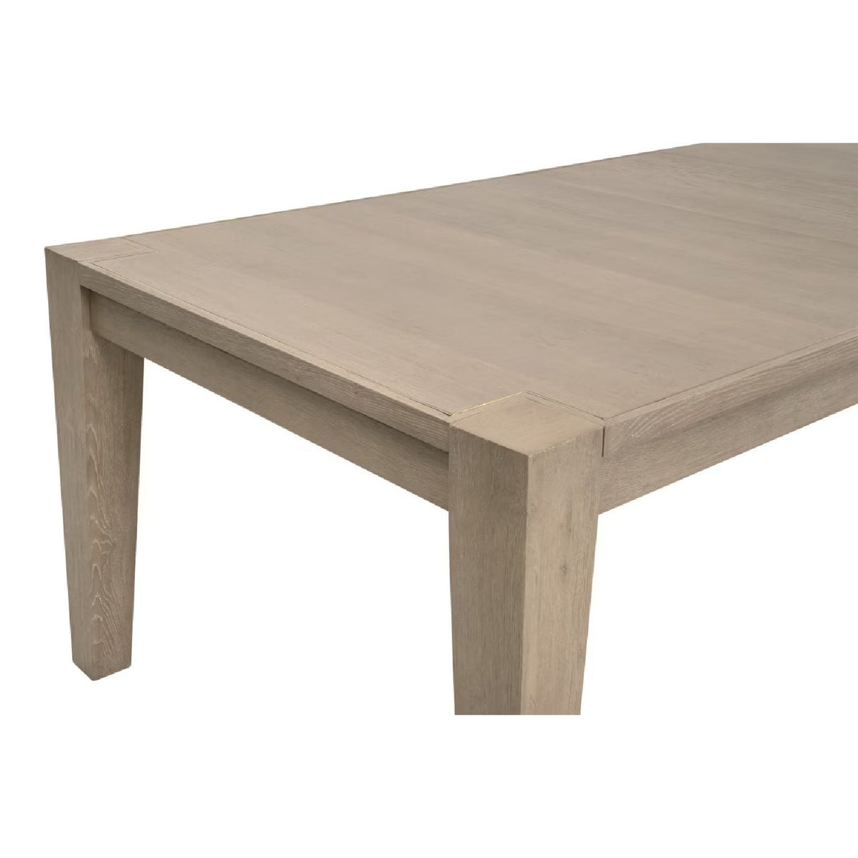 Modern European furniture - Gray Oak Extendable Dining Table - www.oroa.com