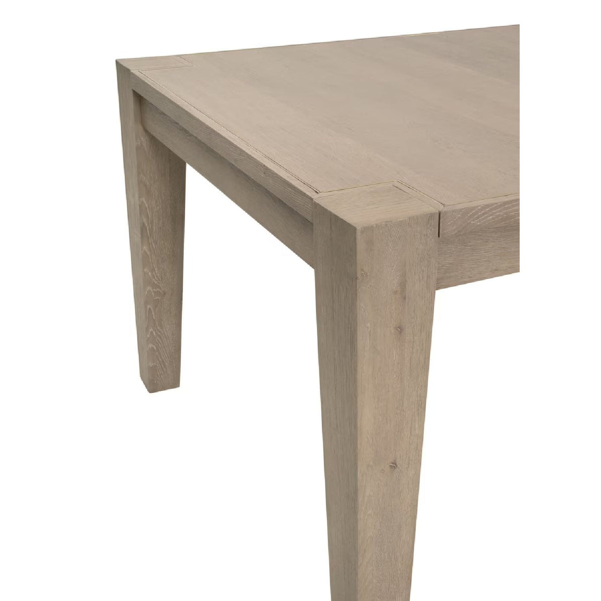 Modern European furniture - Gray Oak Extendable Dining Table - www.oroa.com