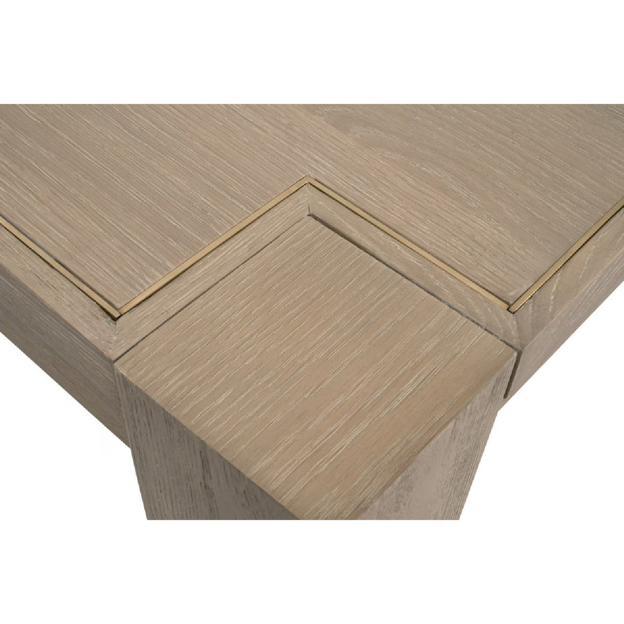 Modern European furniture - Gray Oak Extendable Dining Table - www.oroa.com