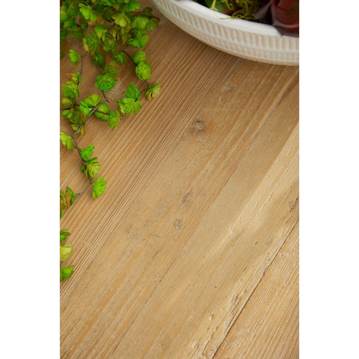 Gray Pine Round Dining Table | Living Essentials Chelsea – alternate view 17