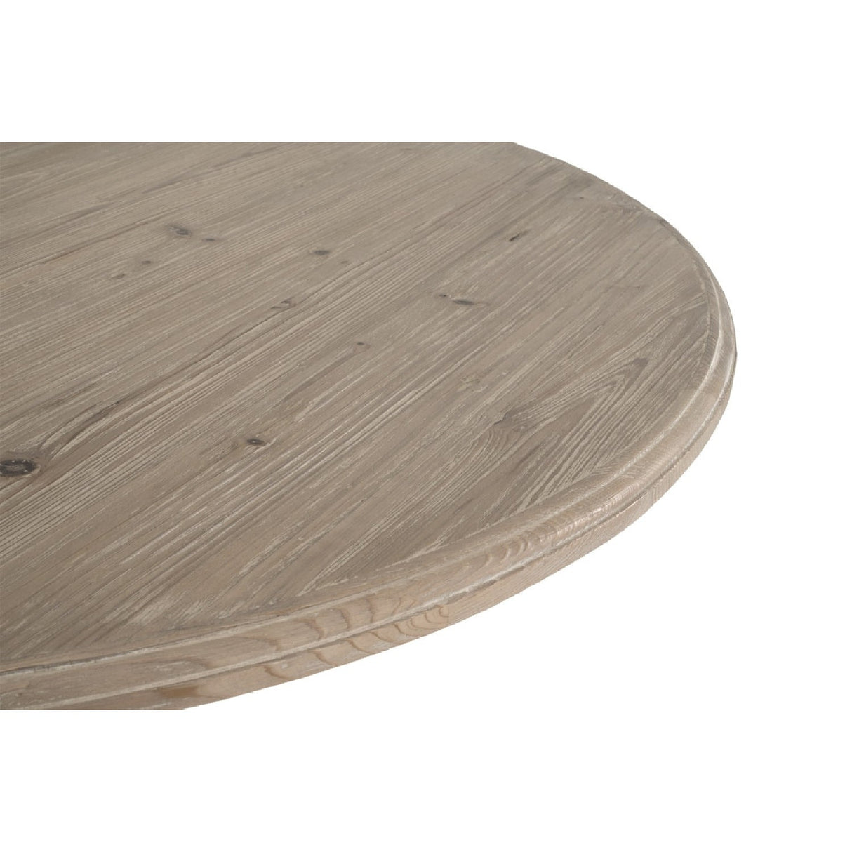 Gray Pine Round Dining Table | Living Essentials Chelsea – alternate view 11
