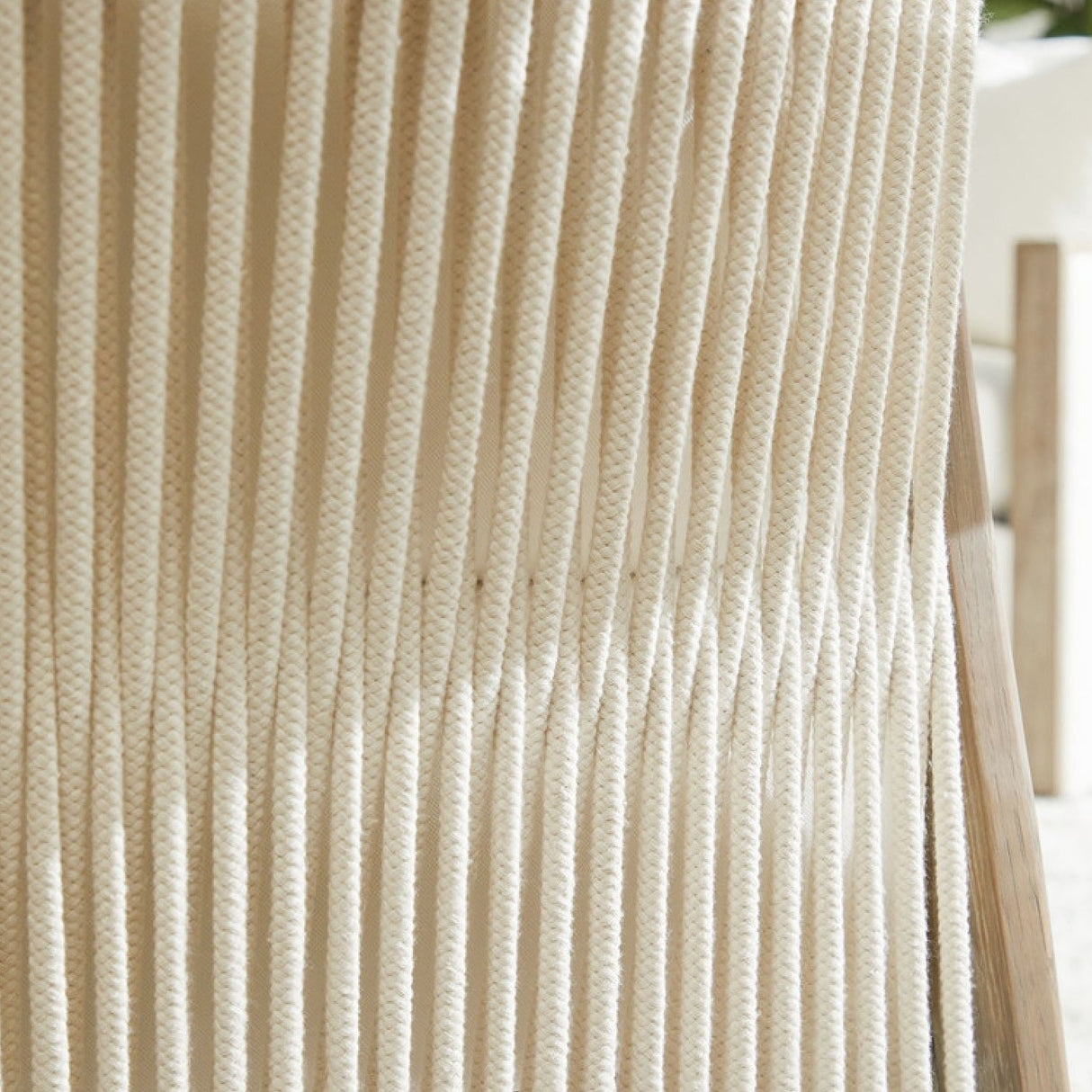 Oak Framed White Cushion Club Chair | Living Essentials Harbor – alternate view 7