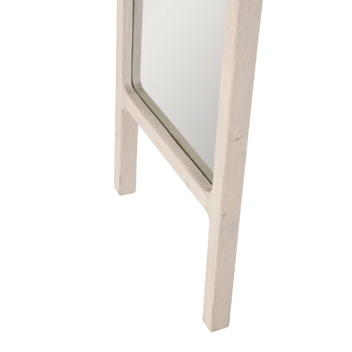 Whitewashed Pine Mirror | Living Essentials Laney – alternate view 5