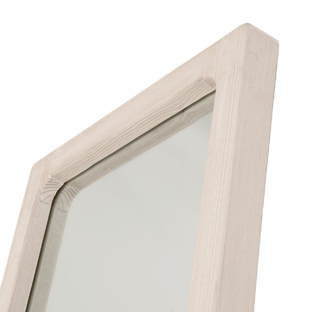 Whitewashed Pine Mirror | Living Essentials Laney – alternate view 6