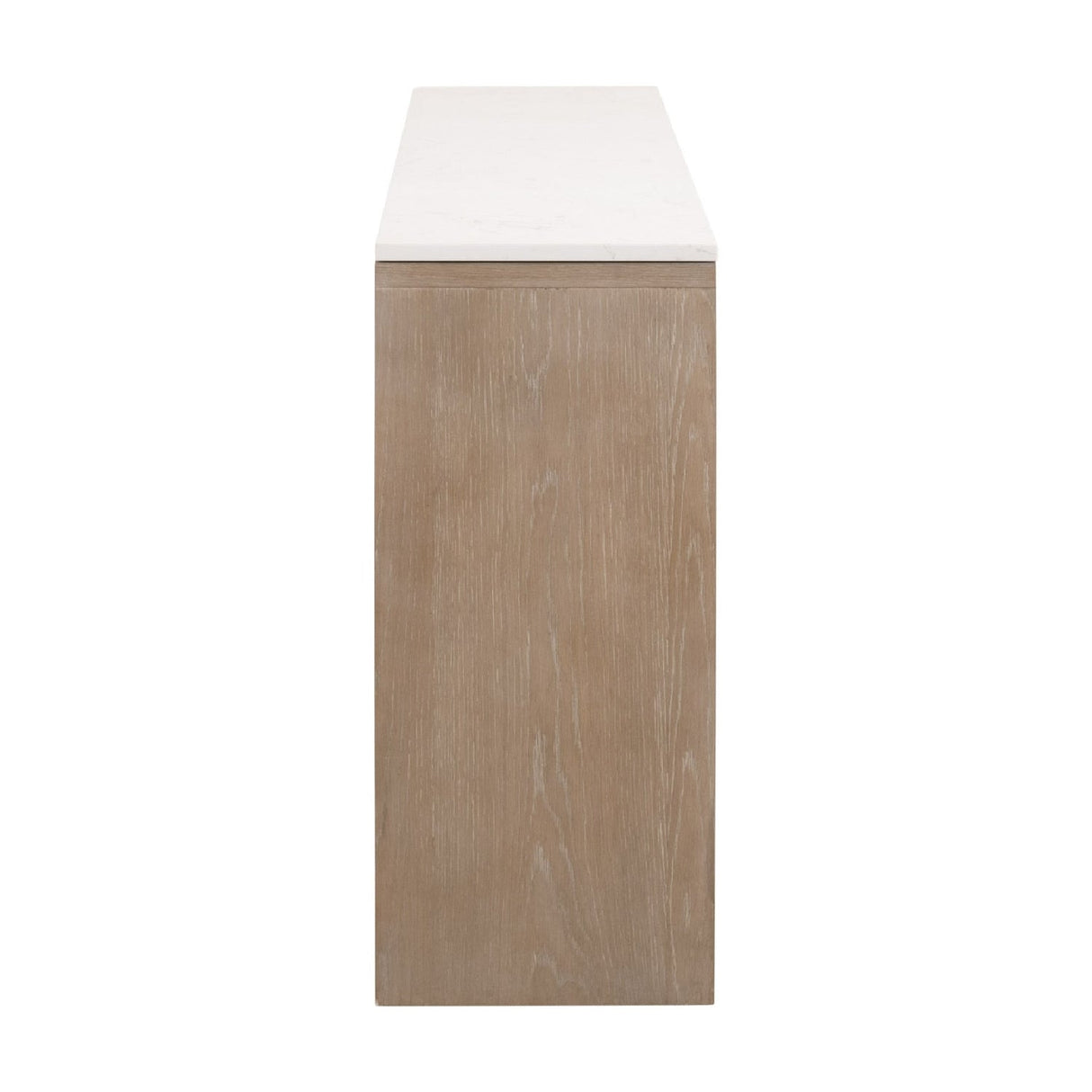 Crisscross Oak Console Table | Living Essentials Cellar – alternate view 7