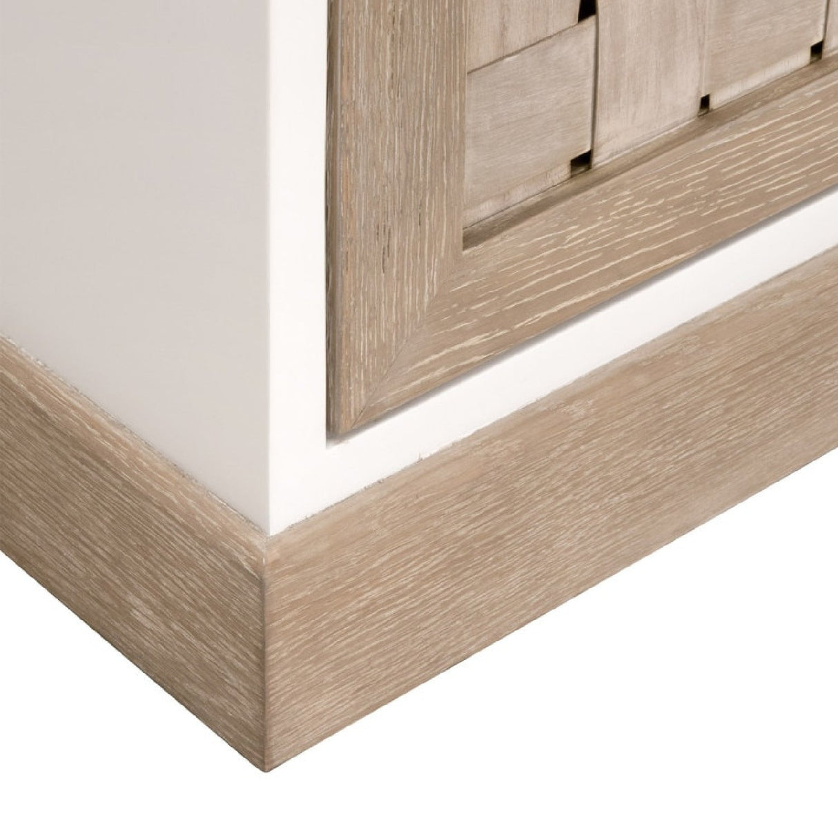 4-Door Woven Style Oak Sideboard | Living Essentials Weave – alternate view 9