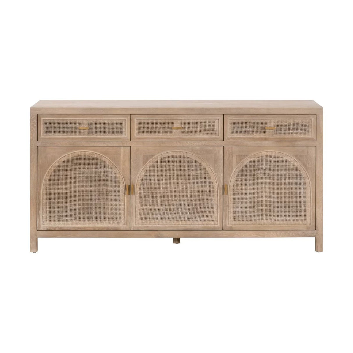 Modern European furniture - Smoked Gray Oak Media Sideboard - www.oroa.com