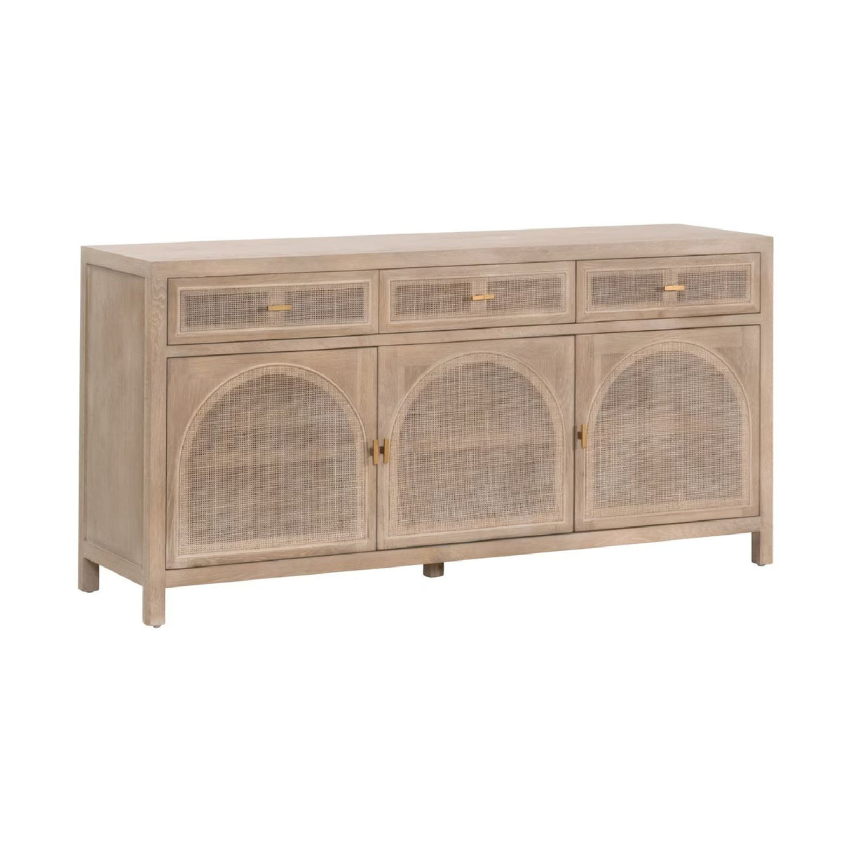 Modern European furniture - Smoked Gray Oak Media Sideboard - www.oroa.com