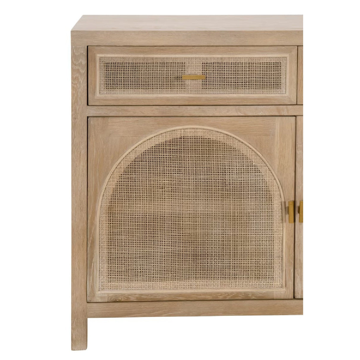 Modern European furniture - Smoked Gray Oak Media Sideboard - www.oroa.com