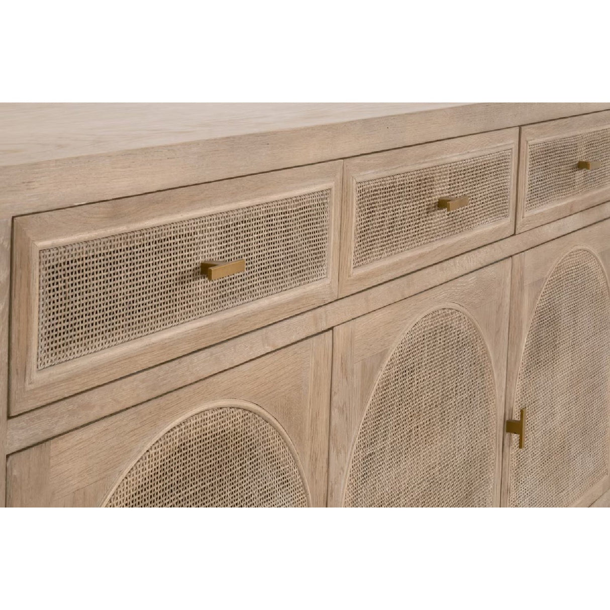 Modern European furniture - Smoked Gray Oak Media Sideboard - www.oroa.com