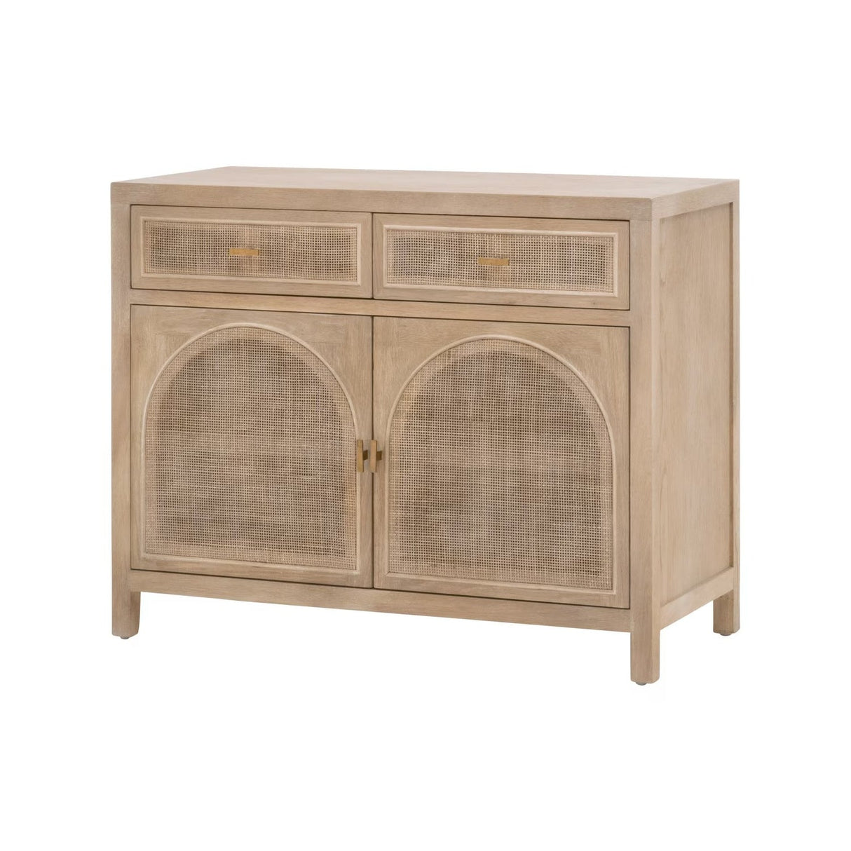 Modern European furniture - Smoked Gray Oak Media Cabinet - www.oroa.com