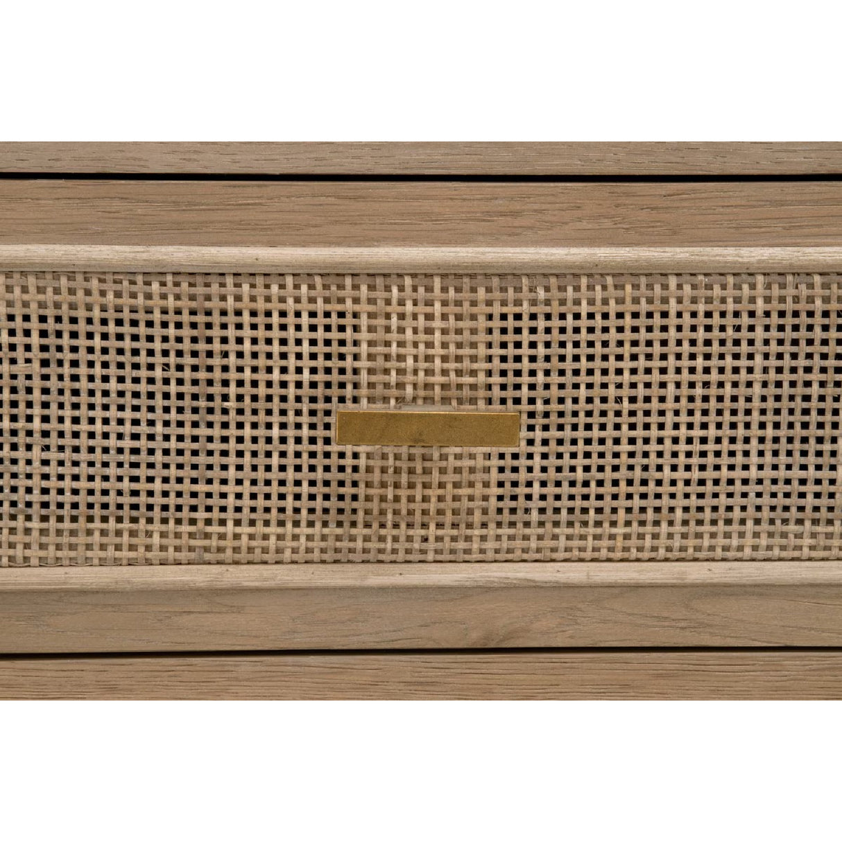 Smoked Gray Oak Media Cabinet | Oroa.com