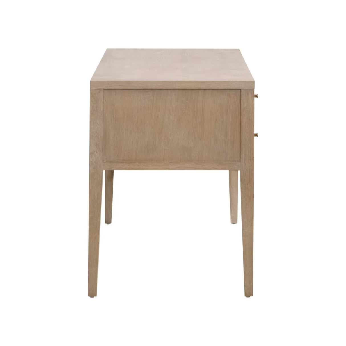 Modern European furniture - Gray Oak 5-Drawer Desk - www.oroa.com