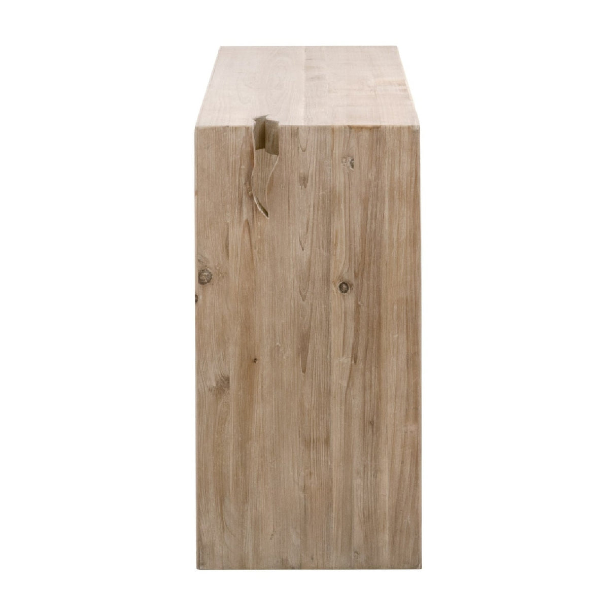 Natural Pine Wood Console Table | Living Essentials Reed – alternate view 6