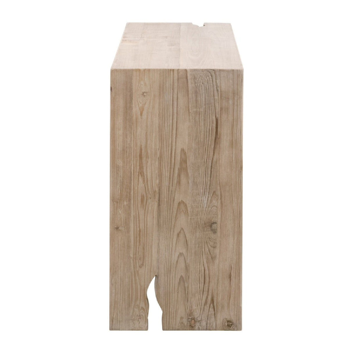 Natural Pine Wood Console Table | Living Essentials Reed – alternate view 7