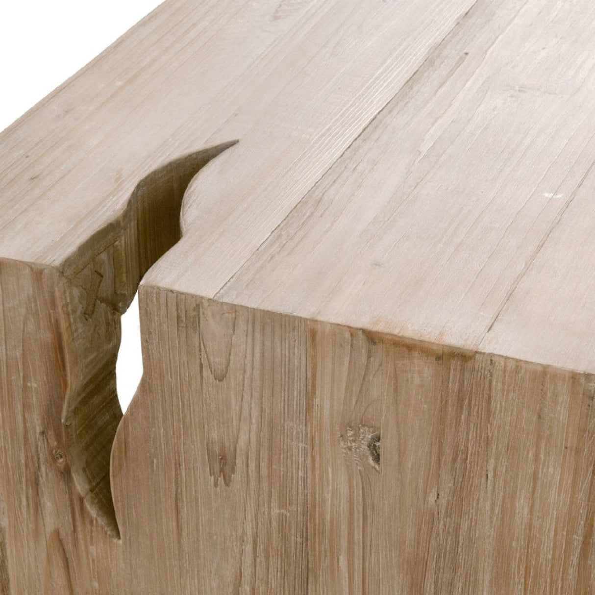 Natural Pine Wood Console Table | Living Essentials Reed – alternate view 8