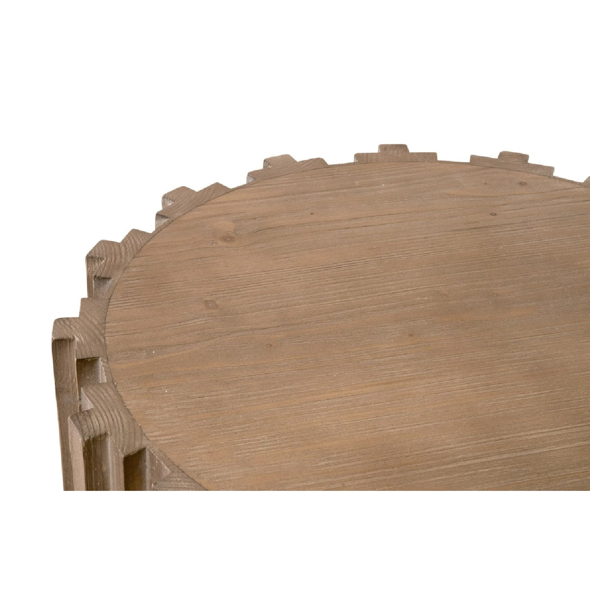 Fluted Pine End Table | Living Essentials Roma – alternate view 13