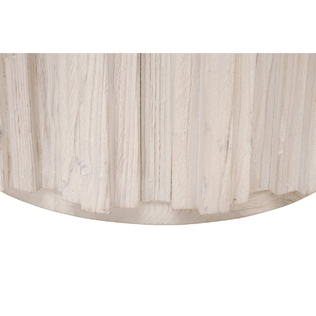 Fluted Pine End Table | Living Essentials Roma – alternate view 5