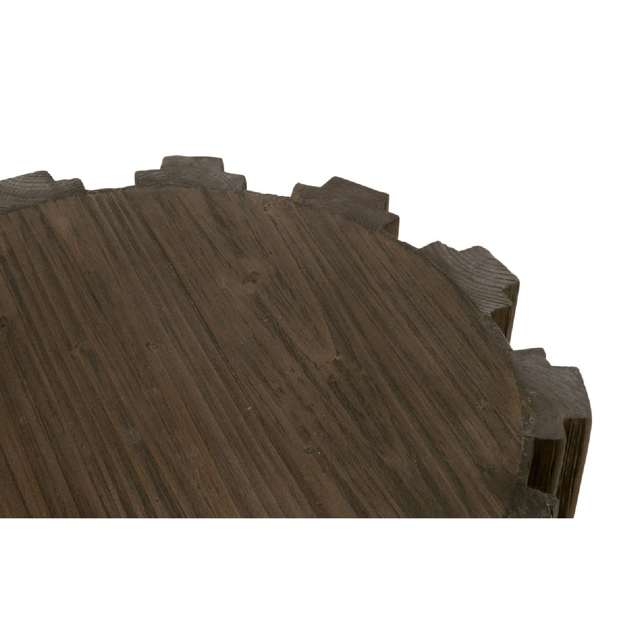 Fluted Pine Accent Table | Living Essentials Roma – alternate view 19