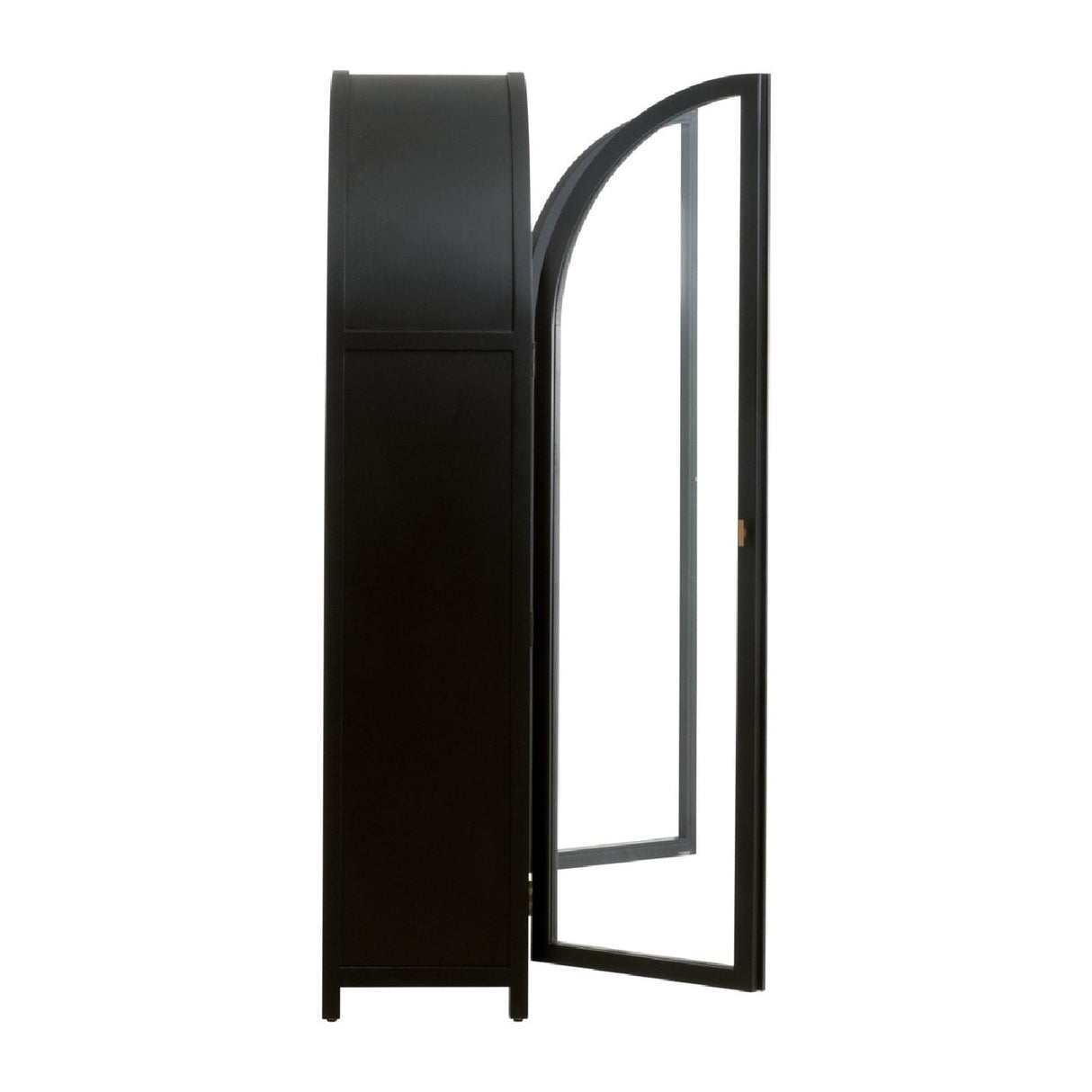 Black Birch Arched Display Cabinet | Living Essentials Toulouse – alternate view 11