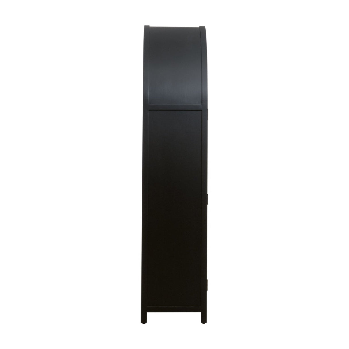 Black Birch Arched Display Cabinet | Living Essentials Toulouse – alternate view 10