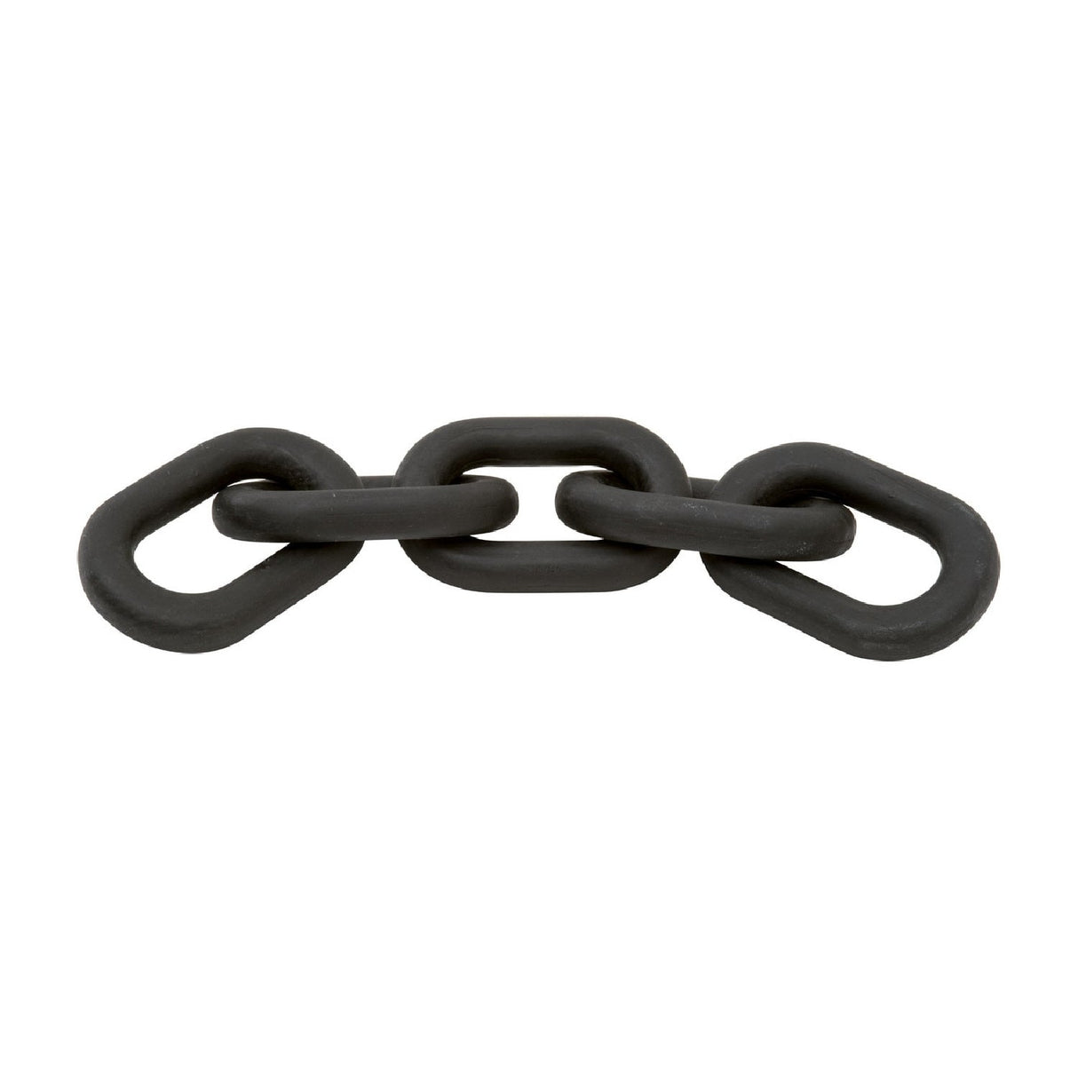 Wooden Link Table Decor | Living Essentials Cinq – front view