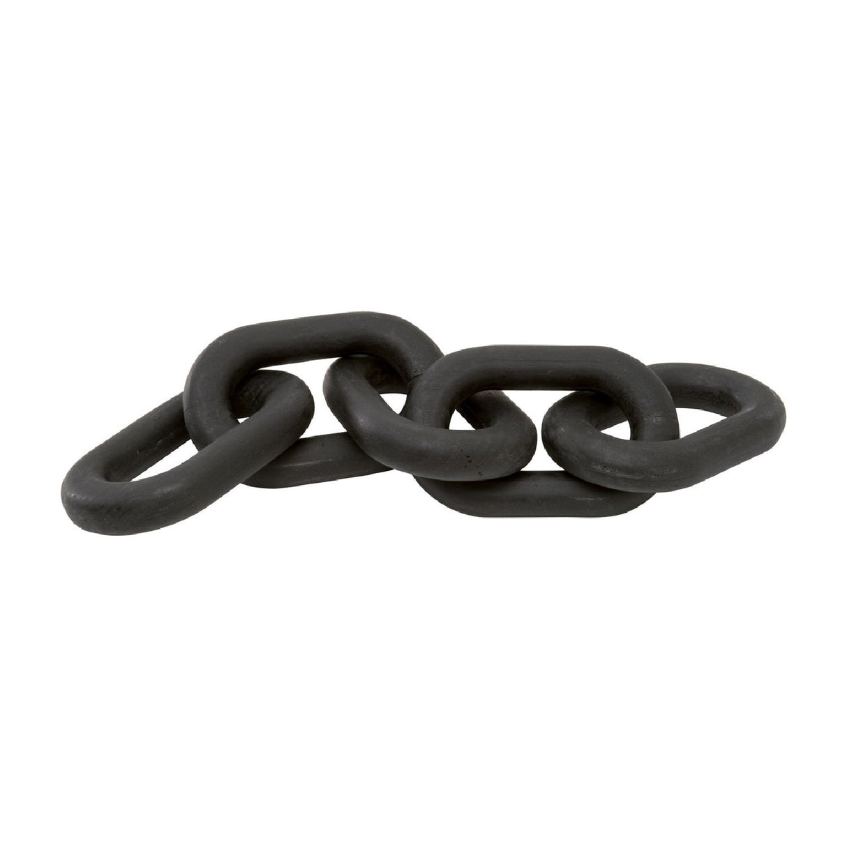 Wooden Link Table Decor | Living Essentials Cinq – side view