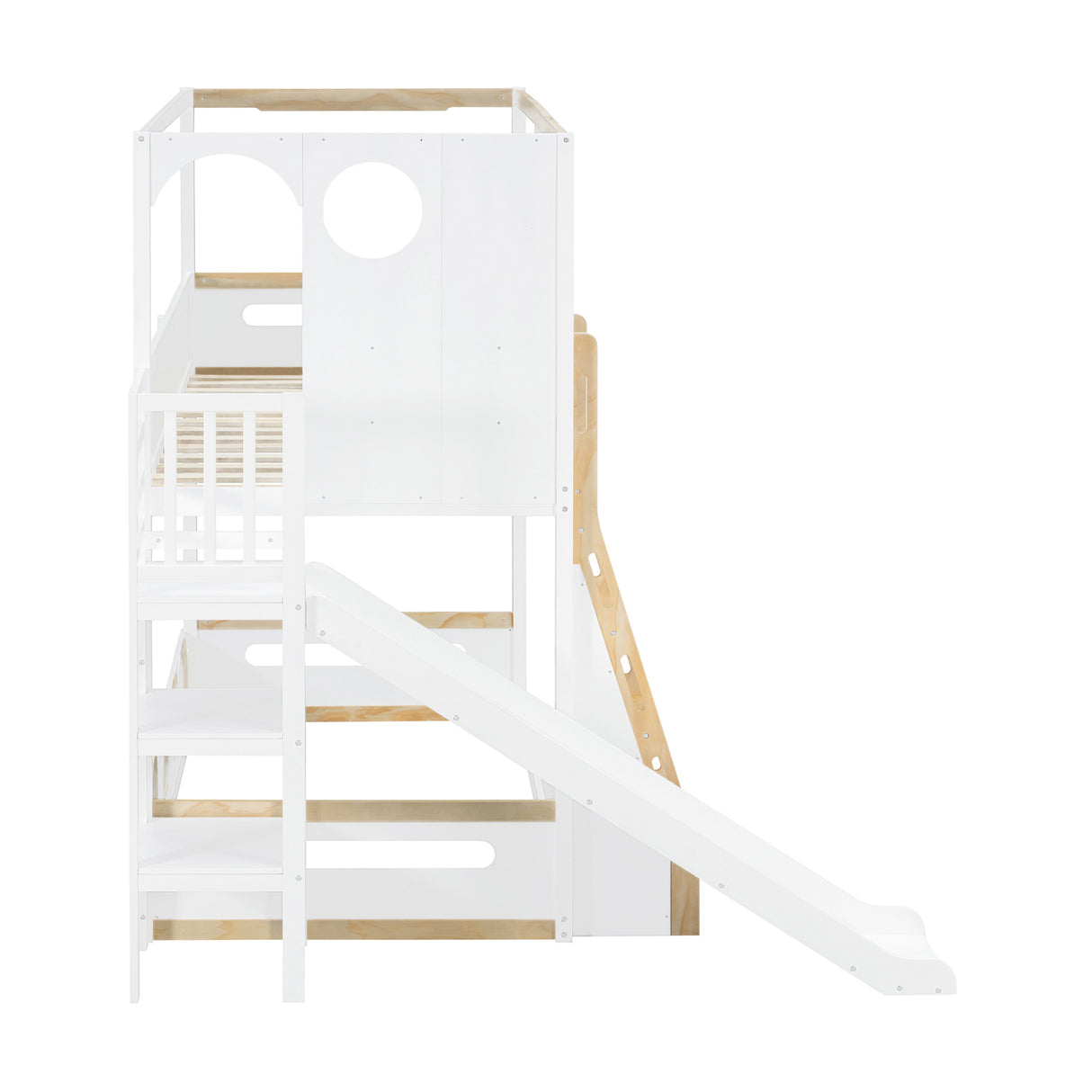 Twin Size Kids Loft Bed Play House Bunk Bed | OROA Kids