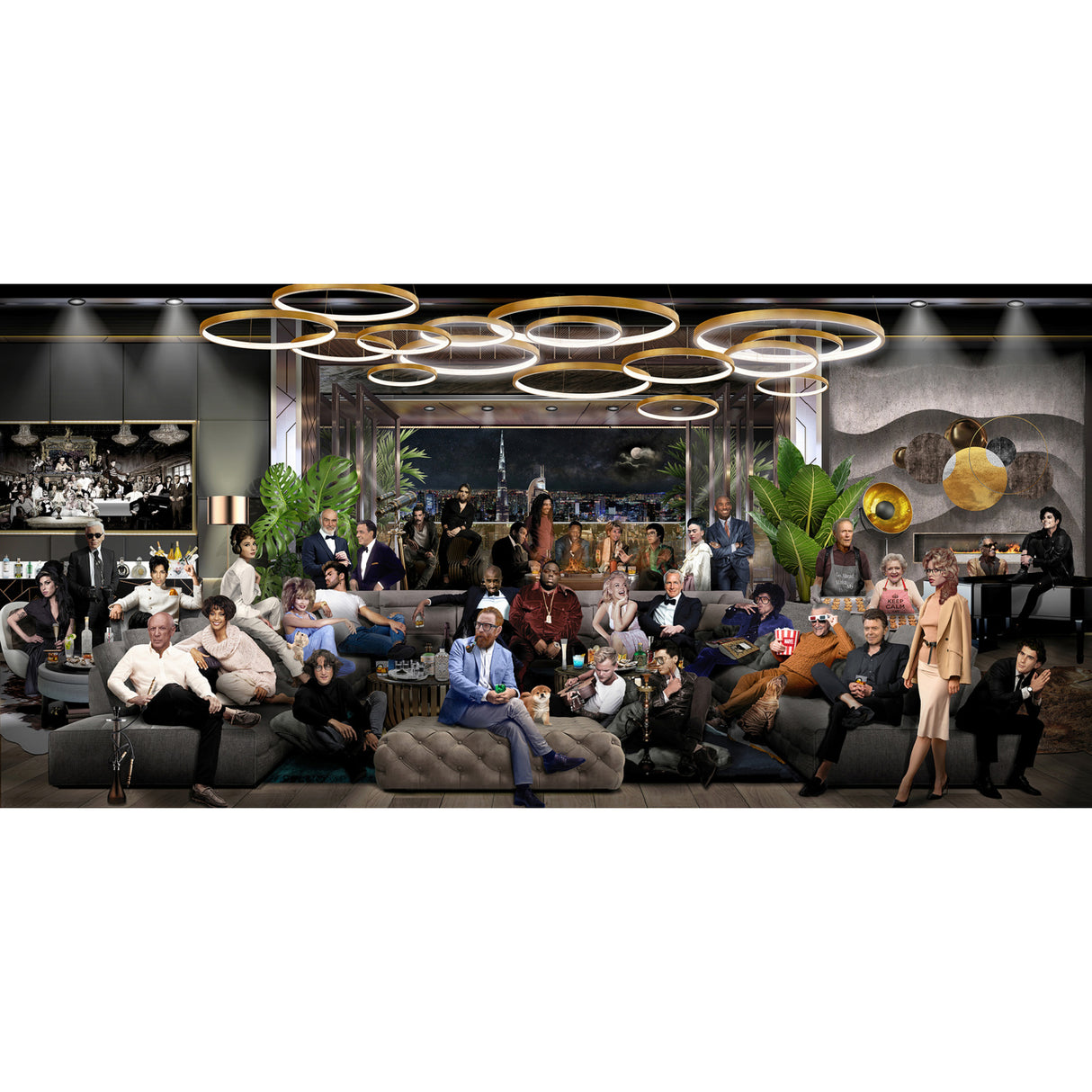 Legacy of GOAT Historic Figures Plexiglass Art art print by Cobra Art