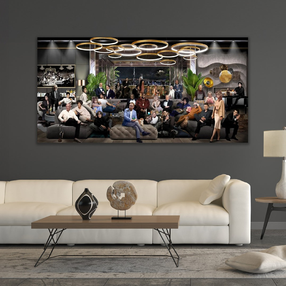 Legacy of GOAT Historic Figures Plexiglass Art art print by Cobra Art, alternate view 2