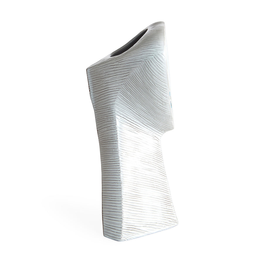 Stoneware Face Vase | Jonathan Adler Les Amis La Modèle | Oroa.com