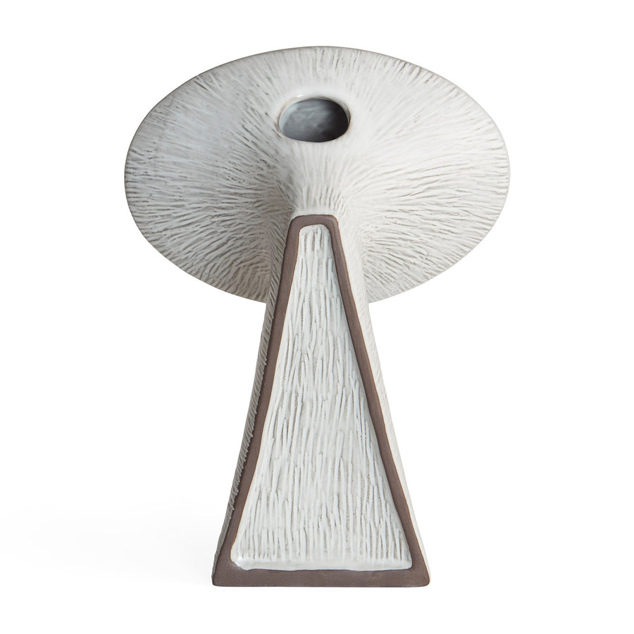 Yellow Glass Face Vase | Jonathan Adler Les Amis Le Sérieux | Oroa.com