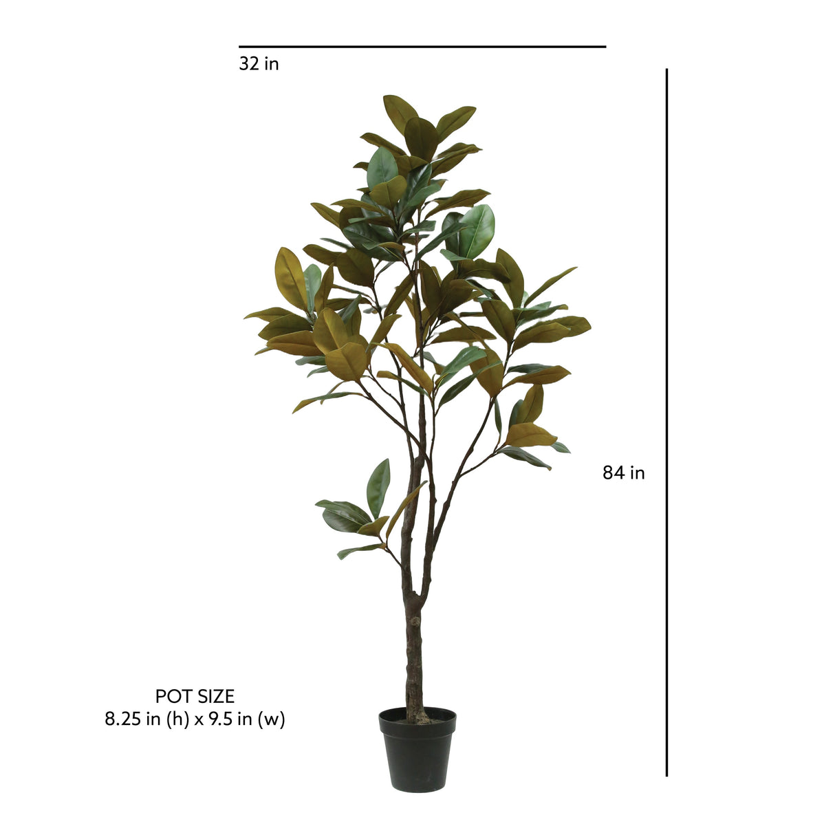7' Faux Magnolia Tree - OROA