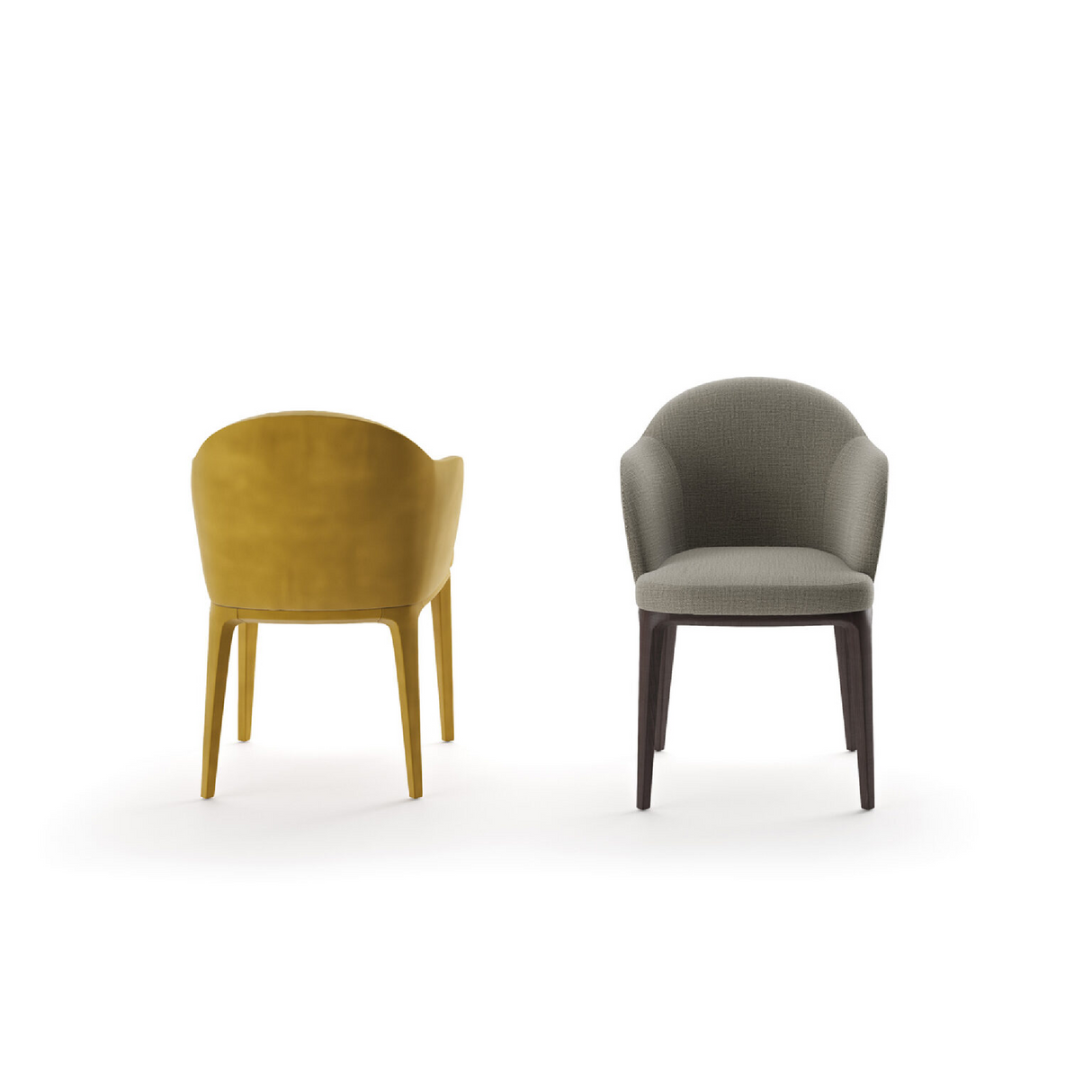 Wooden Leg Dining Armchair | Marac Anita