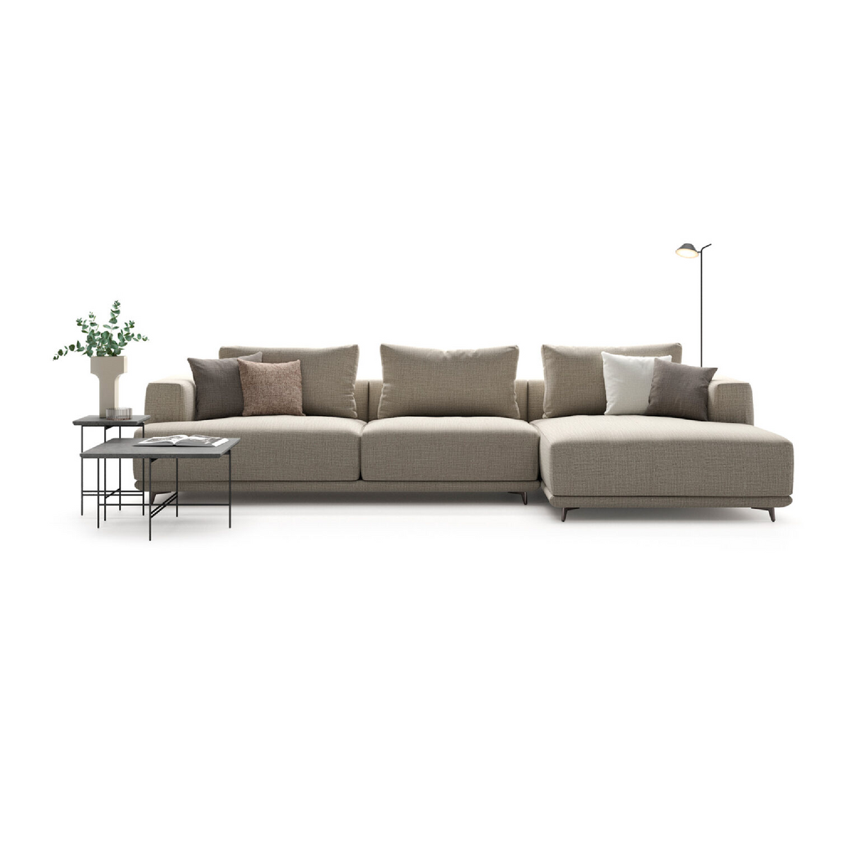 Metal Feet Upholstered Sofa | Marac Avalon